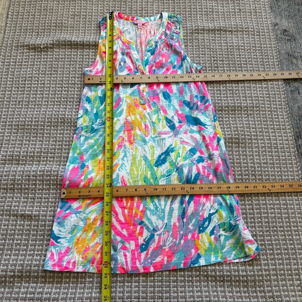 LILLY PULITZER ESSIE DRESS SIZE XS PRETTY PREPPY VACATION CASUAL - Picture 6 of 7